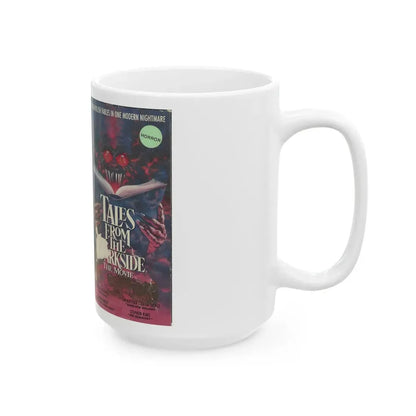TALES FROM THE DARKSIDE THE MOVIE ANTHOLOGY (VHS COVER) - White Coffee Mug - Go Mug Yourself