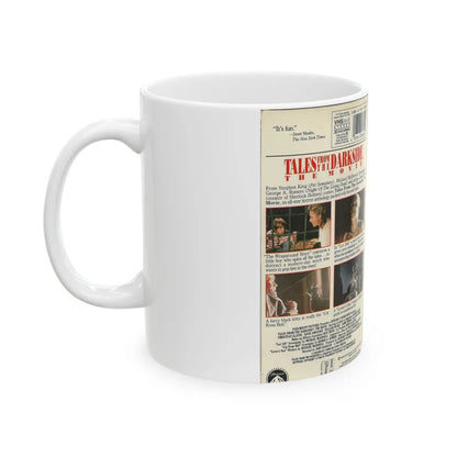 TALES FROM THE DARKSIDE THE MOVIE ANTHOLOGY (VHS COVER) - White Coffee Mug-Go Mug Yourself