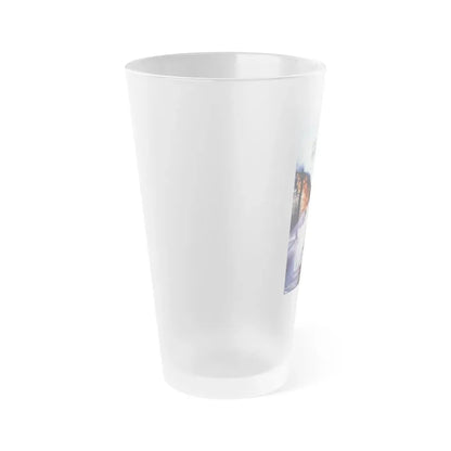 TALES FROM THE DARKSIDE THE MOVIE (FRENCH) 1990 Movie Poster - Frosted Pint Glass 16oz - Go Mug Yourself