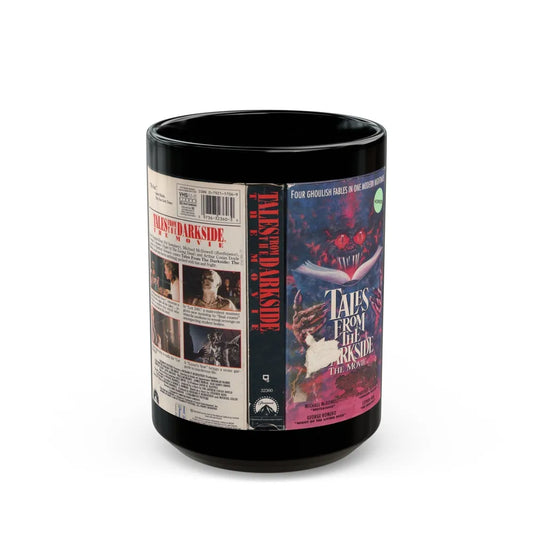 TALES FROM THE DARKSIDE THE MOVIE (VHS COVER) - Black Coffee Mug-15oz-Go Mug Yourself