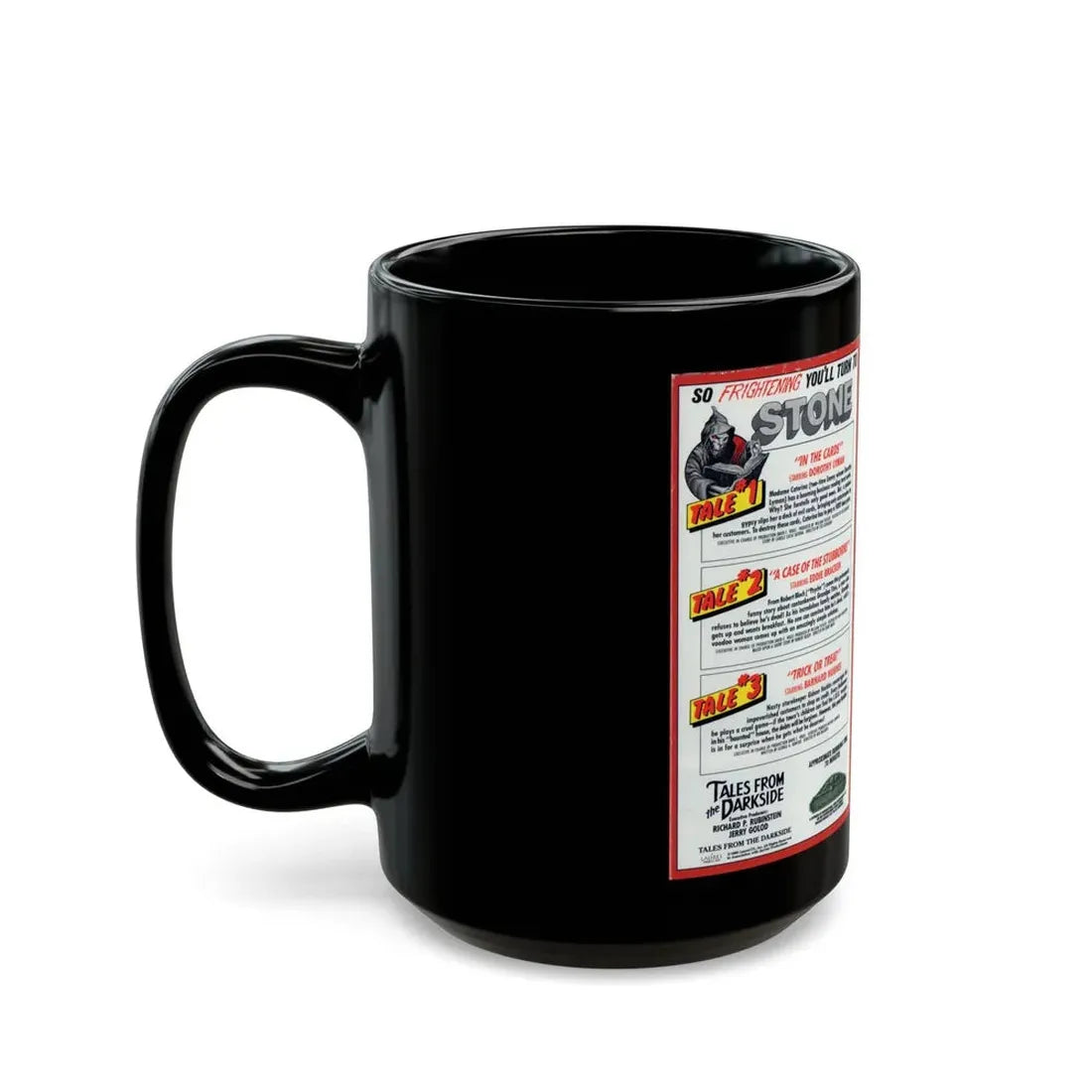 TALES FROM THE DARKSIDE VOLUME 7 (VHS COVER) - Black Coffee Mug - Go Mug Yourself
