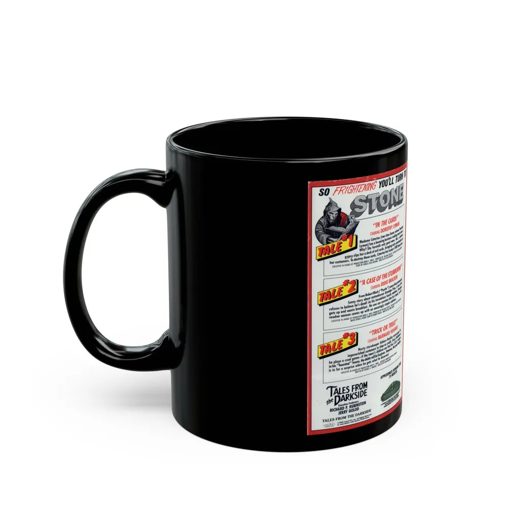 TALES FROM THE DARKSIDE VOLUME 7 (VHS COVER) - Black Coffee Mug-Go Mug Yourself