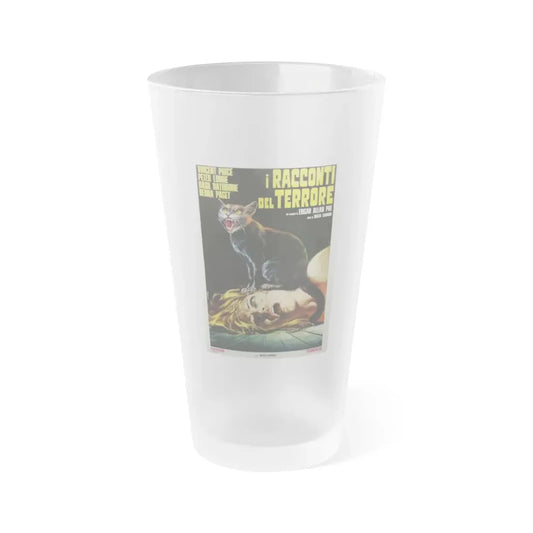 TALES OF TERROR (2) 1962 Movie Poster - Frosted Pint Glass 16oz Default Title - Go Mug Yourself