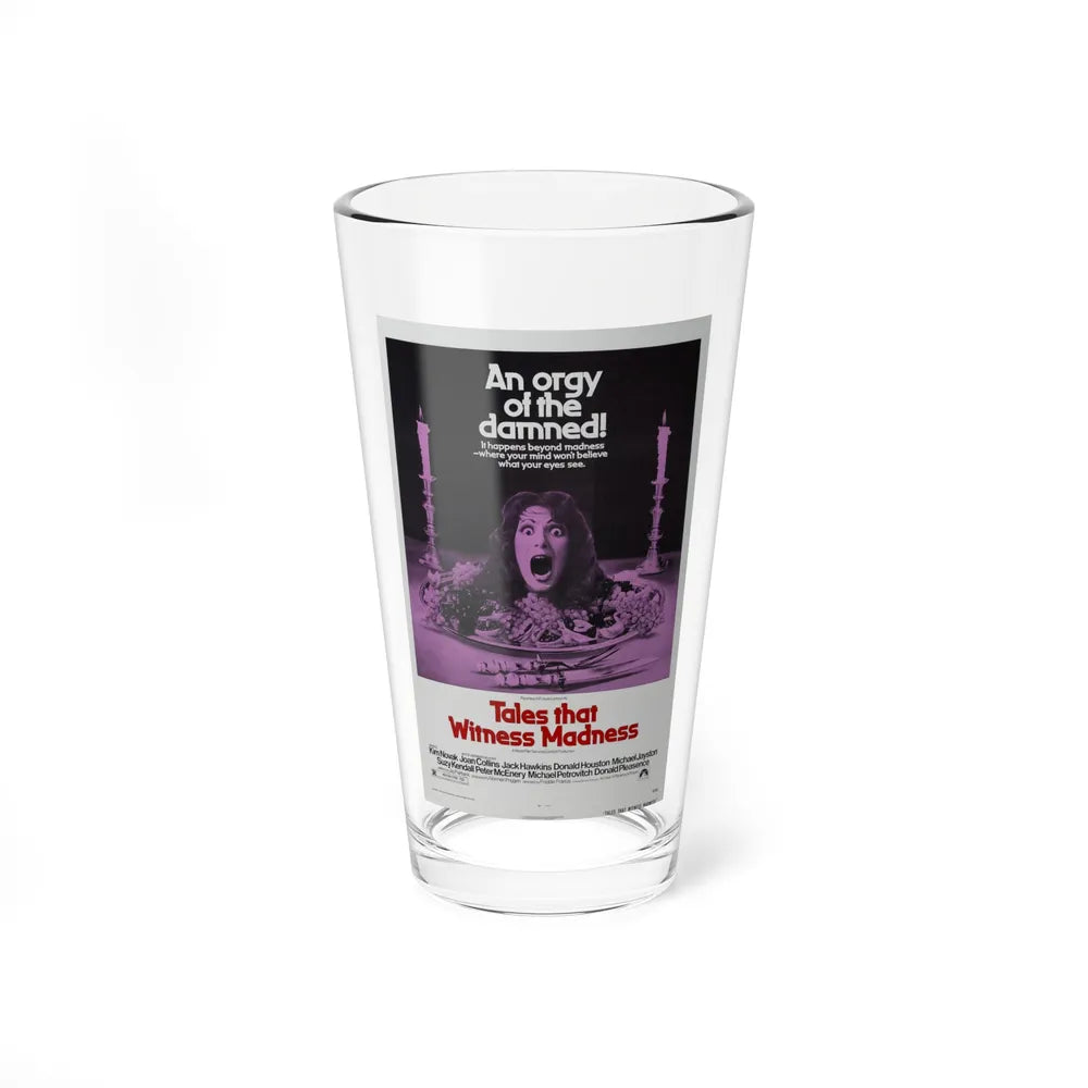 TALES THAT WITNESSED MADNESS 1973 Movie Poster - Pint Glass 16oz-16oz-Go Mug Yourself