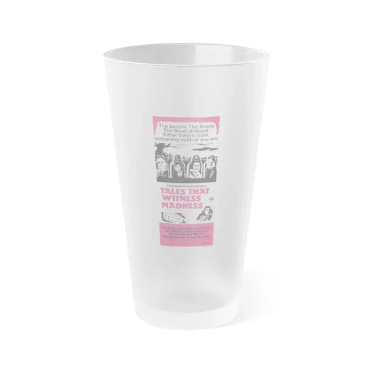 TALES THAT WITNESSED MADNESS (2) 1973 Movie Poster - Frosted Pint Glass 16oz Default Title - Go Mug Yourself
