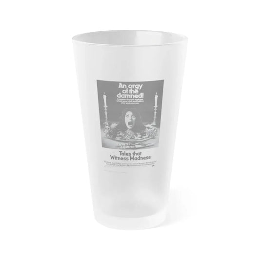 TALES THAT WITNESSED MADNESS (3) 1973 Movie Poster - Frosted Pint Glass 16oz Default Title - Go Mug Yourself