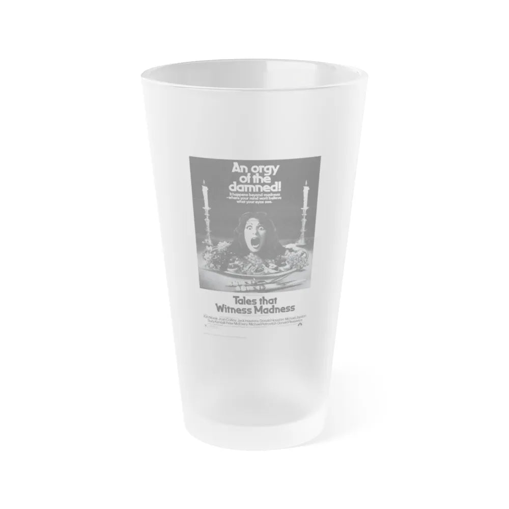 TALES THAT WITNESSED MADNESS (3) 1973 Movie Poster - Frosted Pint Glass 16oz-Go Mug Yourself