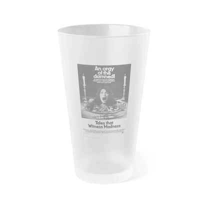 TALES THAT WITNESSED MADNESS (3) 1973 Movie Poster - Frosted Pint Glass 16oz-Go Mug Yourself