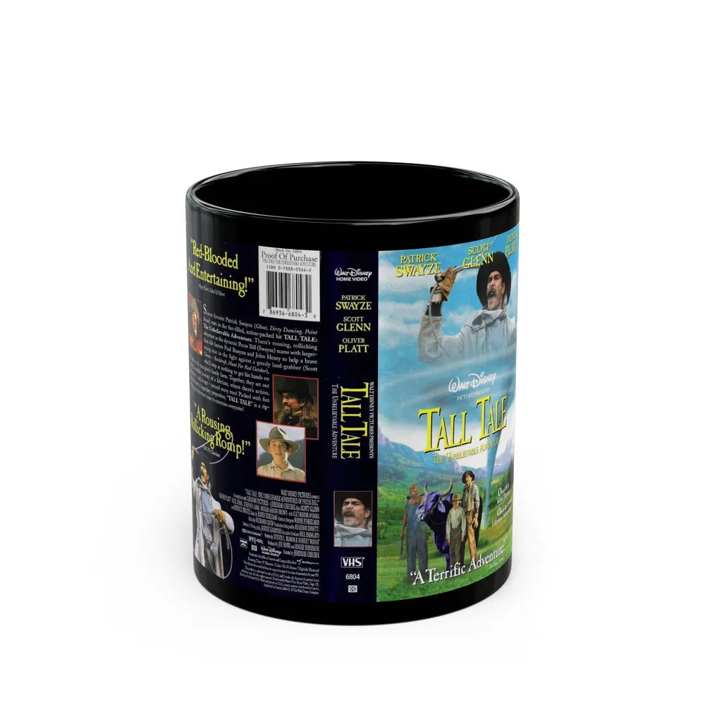 TALL TALE (VHS COVER) - Black Coffee Mug-11oz-Go Mug Yourself