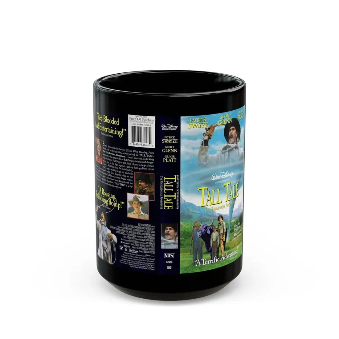 TALL TALE (VHS COVER) - Black Coffee Mug 15oz - Go Mug Yourself