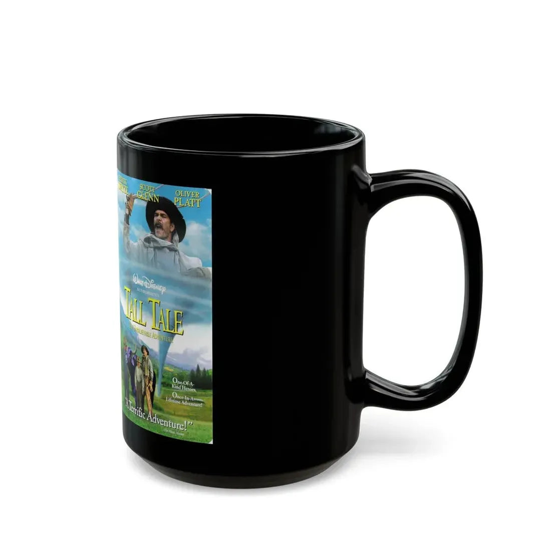 TALL TALE (VHS COVER) - Black Coffee Mug - Go Mug Yourself