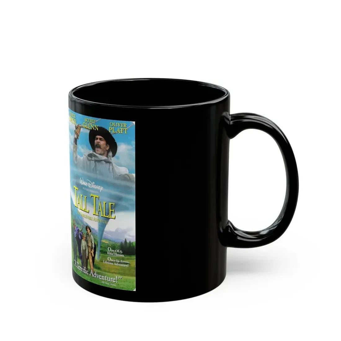 TALL TALE (VHS COVER) - Black Coffee Mug - Go Mug Yourself