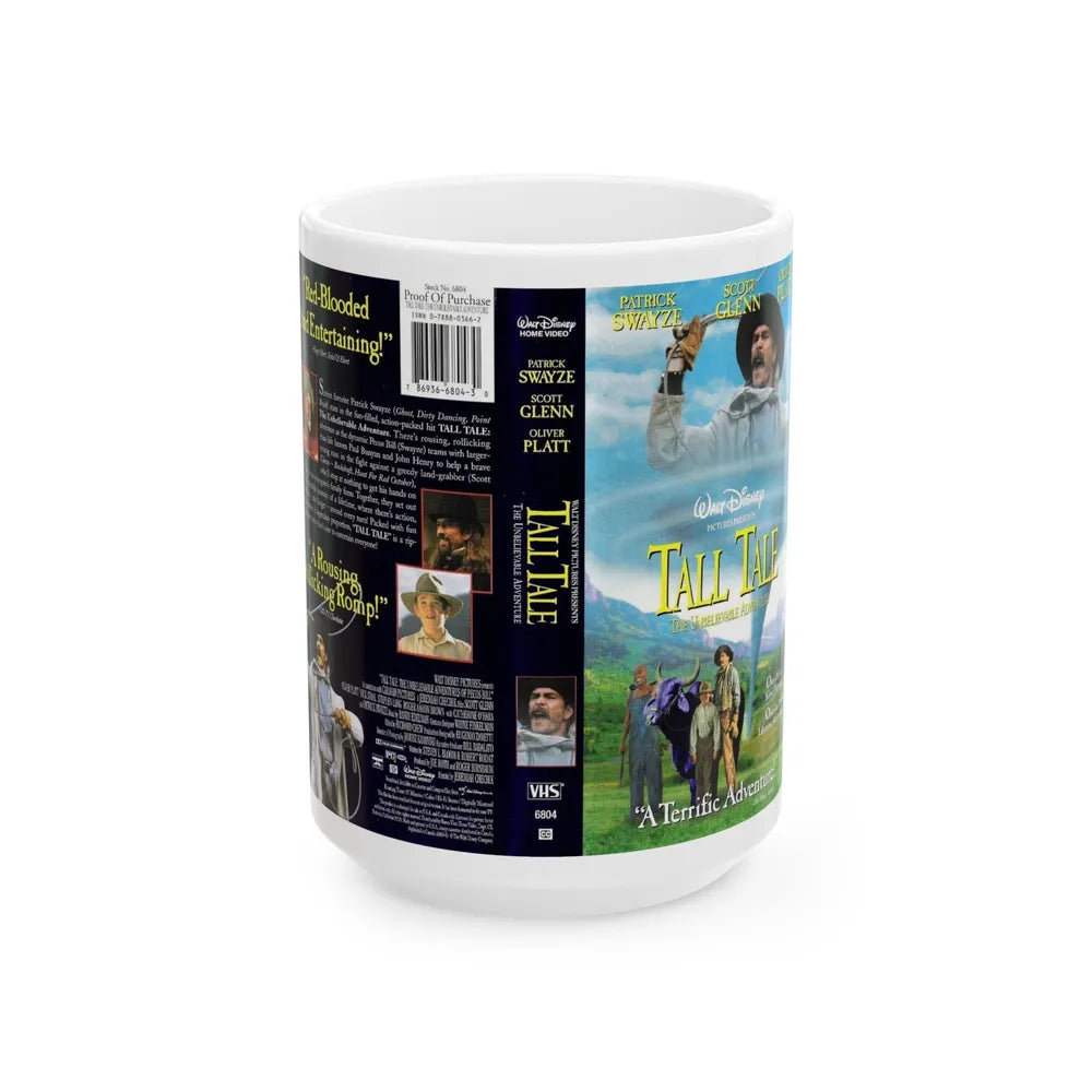 TALL TALE (VHS COVER) - White Coffee Mug-15oz-Go Mug Yourself