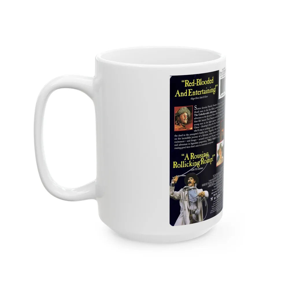 TALL TALE (VHS COVER) - White Coffee Mug-Go Mug Yourself