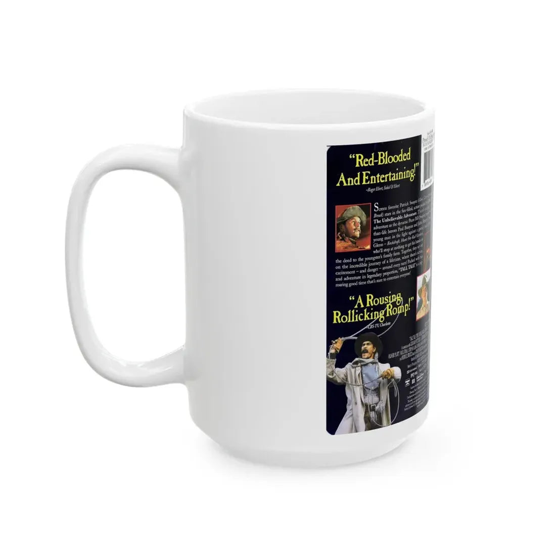 TALL TALE (VHS COVER) - White Coffee Mug - Go Mug Yourself