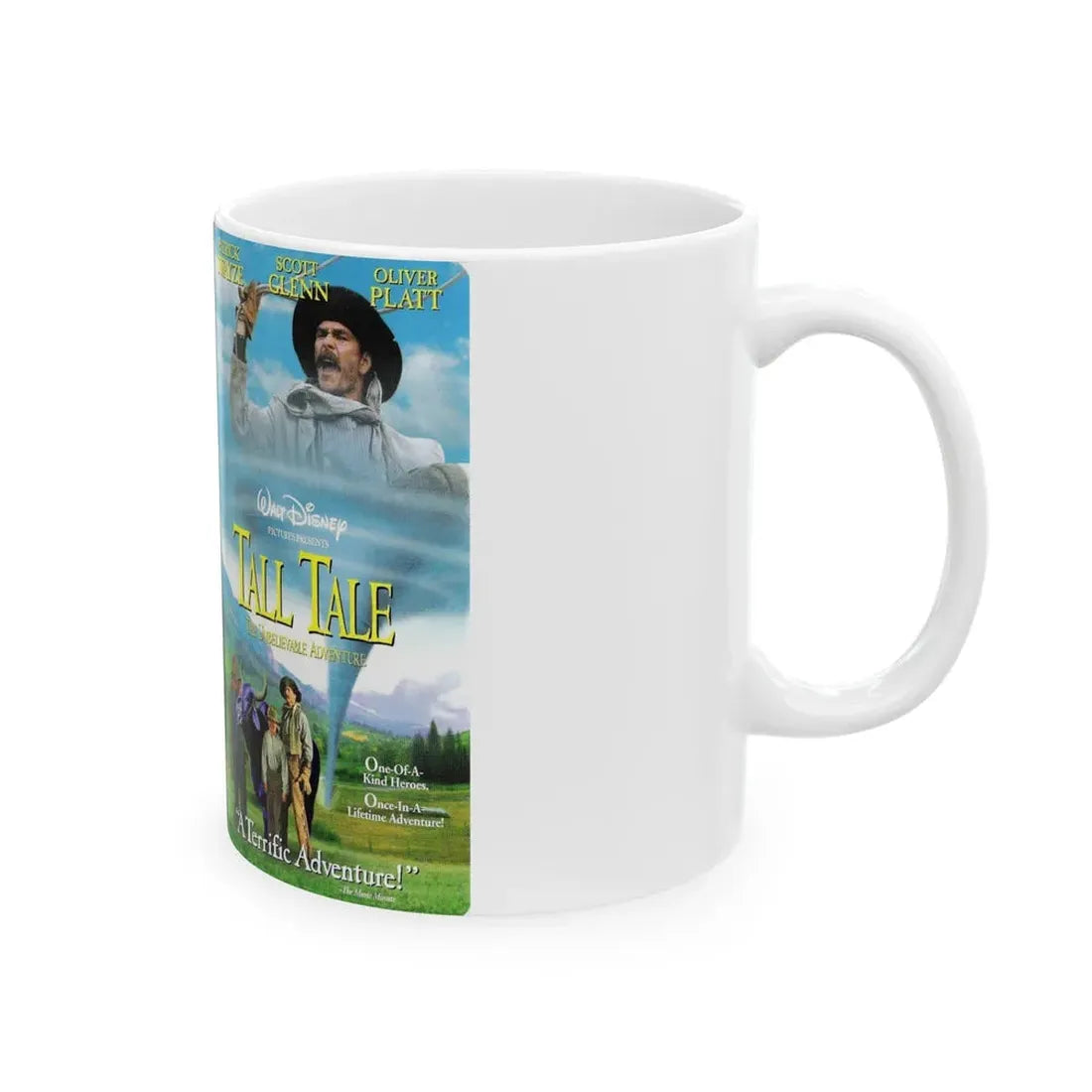 TALL TALE (VHS COVER) - White Coffee Mug - Go Mug Yourself