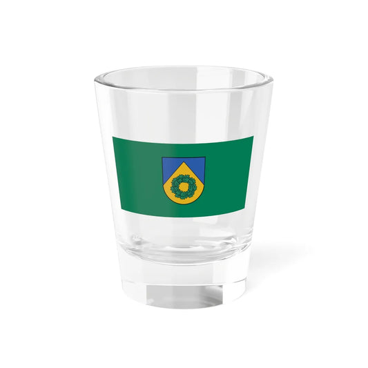 Talsu novada karogs (Latvia) Shot Glass 1.5oz 1.5oz - Go Mug Yourself