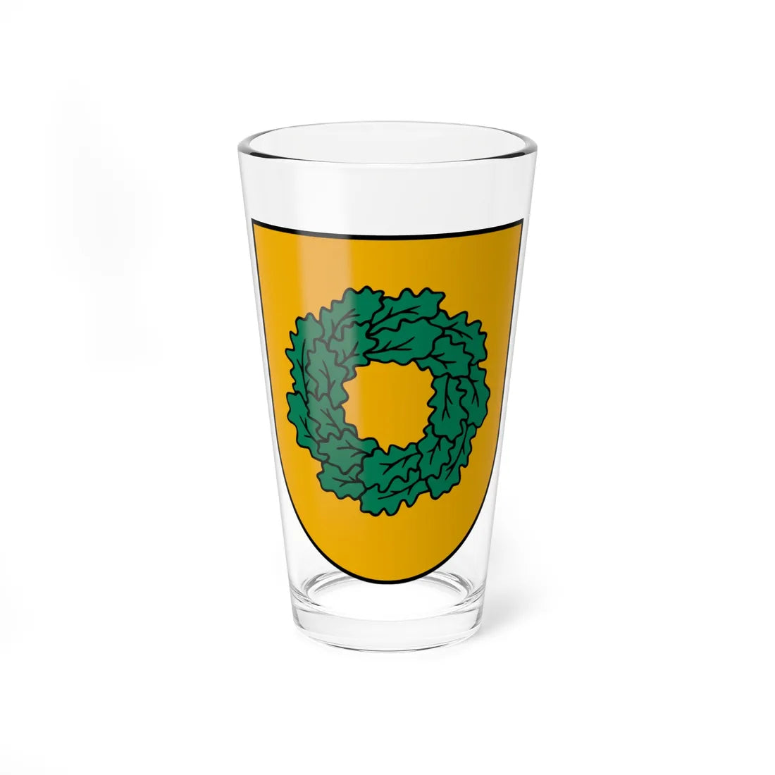 Talsu novads COA 2010-2021 (Latvia) (Coat of Arms) Pint Glass 16oz 16oz - Go Mug Yourself