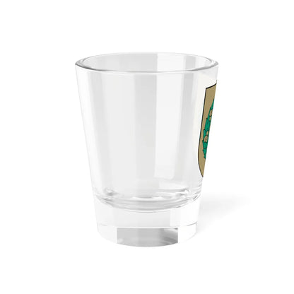 Talsu rajona ģerbonis (Latvia) (Coat of Arms) Shot Glass 1.5oz - Go Mug Yourself