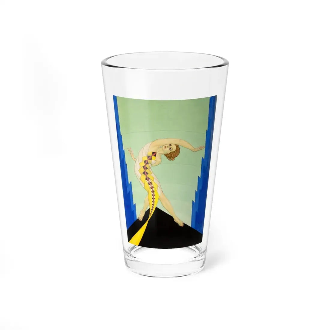 Tamara Geva, The Dance Magazine cover, August 1929 (Magazine Illustration) Pint Glass 16oz 16oz - Go Mug Yourself