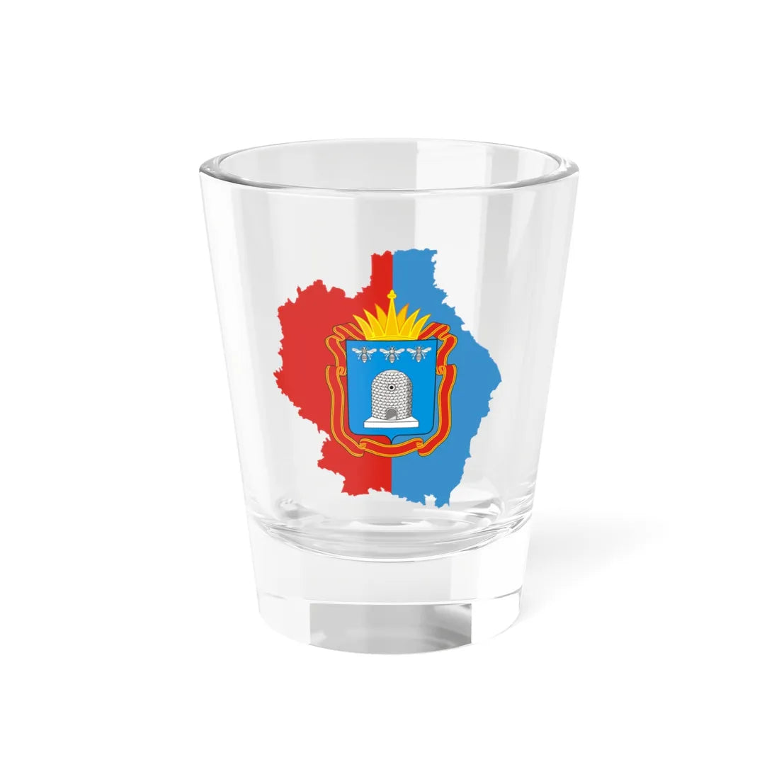 Tambov-obl-geo-stub (Russia) Shot Glass 1.5oz 1.5oz - Go Mug Yourself