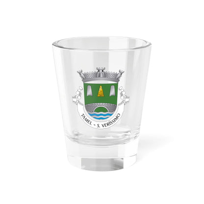 Tamel - São Veríssimo (Portugal) (Coat of Arms) Shot Glass 1.5oz 1.5oz - Go Mug Yourself