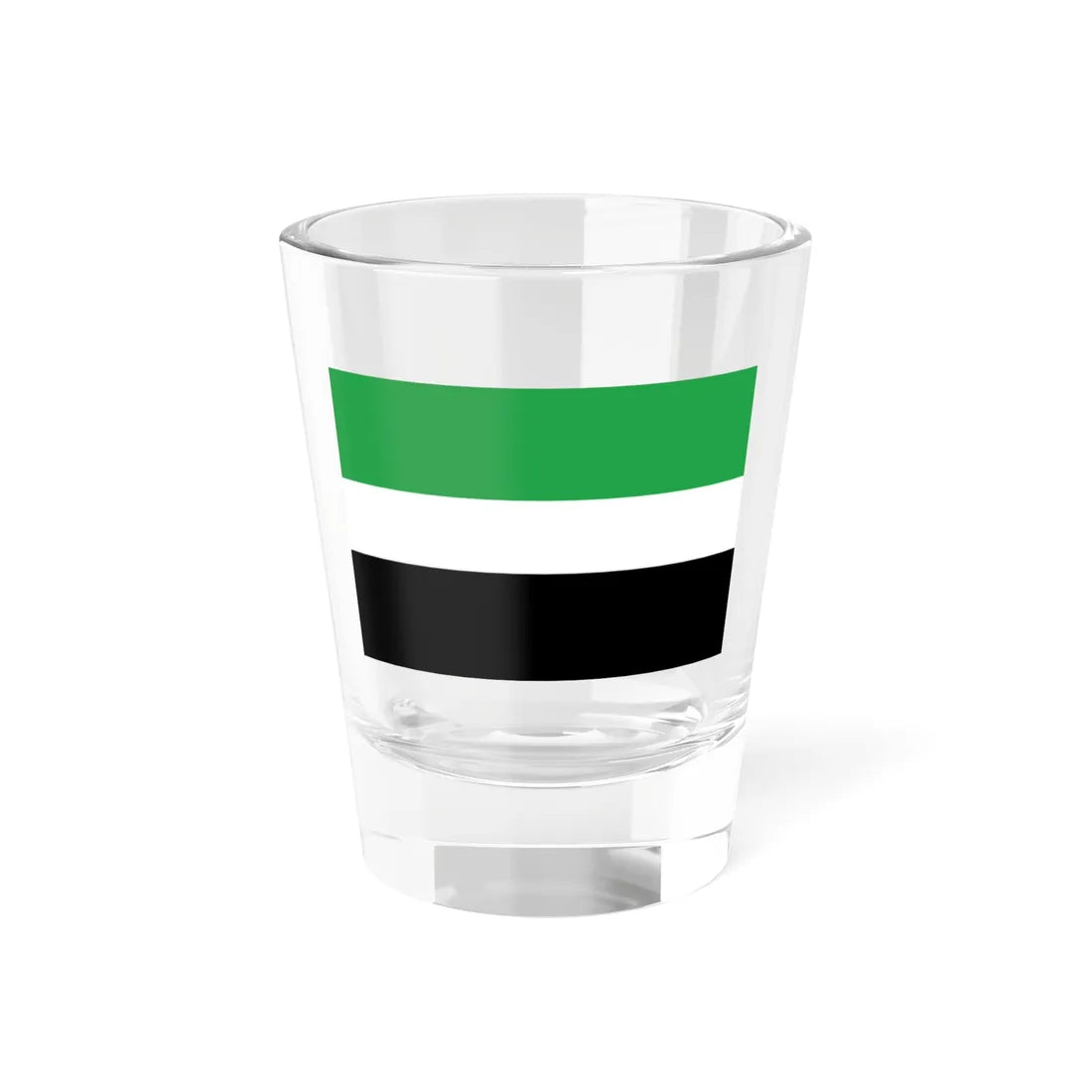 Tamilnadu Thowheed Jamath flag (India) Shot Glass 1.5oz 1.5oz - Go Mug Yourself