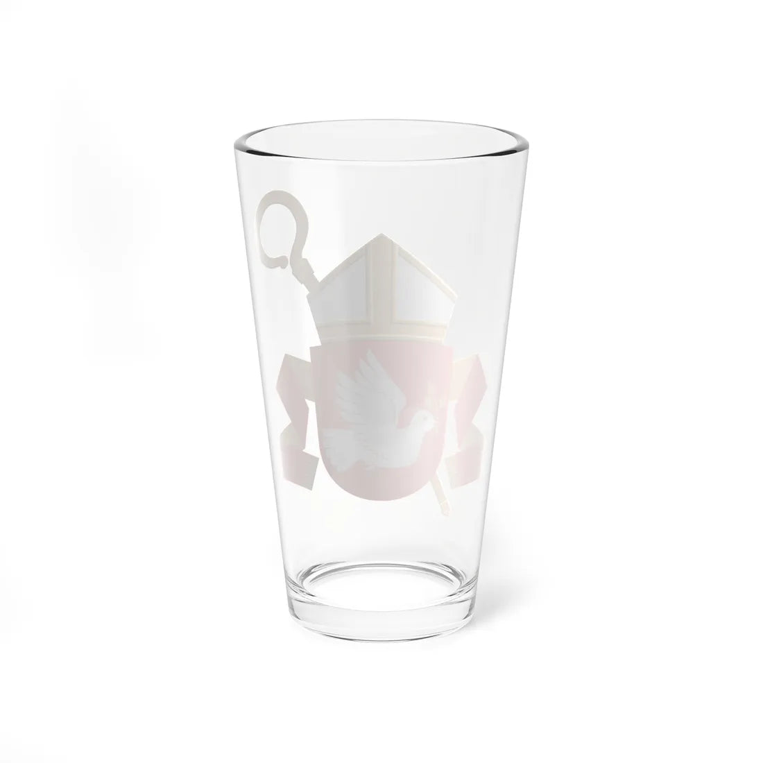 Tampereen piispan vaakuna (Finland) (Coat of Arms) Pint Glass 16oz - Go Mug Yourself