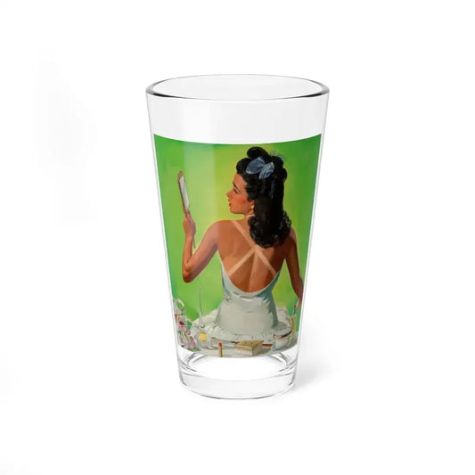 Tan Lines, The Saturday Evening Post cover, September 27, 1941 (Magazine Illustration) Pint Glass 16oz 16oz - Go Mug Yourself