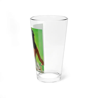 Tan Lines, The Saturday Evening Post cover, September 27, 1941 (Magazine Illustration) Pint Glass 16oz - Go Mug Yourself