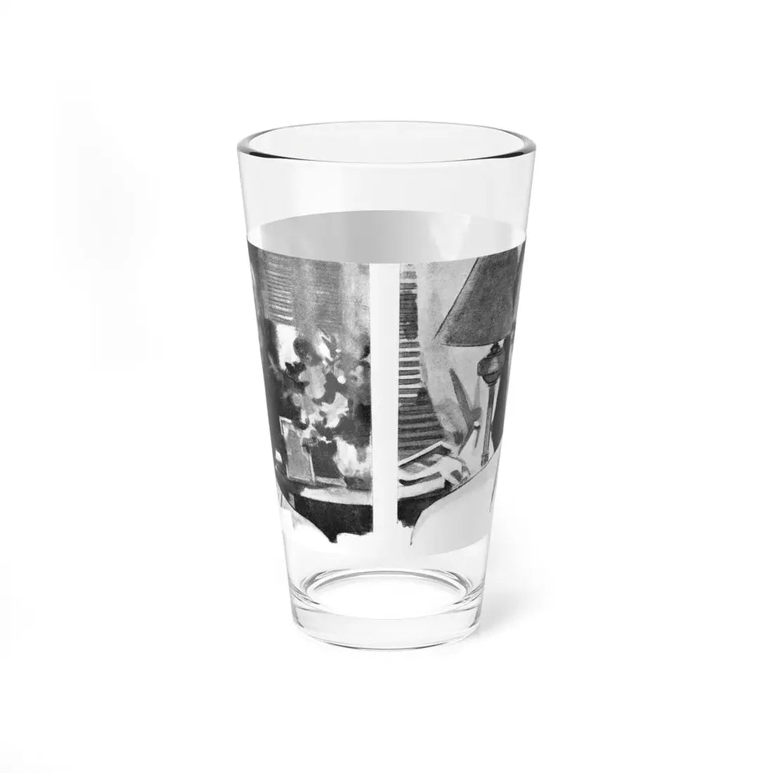 Tangle In Sunshine by Rosalind Brett (2), Woman And Home magazine, 1957 (Magazine Illustration) Pint Glass 16oz 16oz - Go Mug Yourself