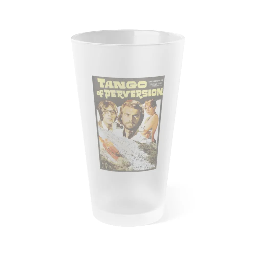 TANGO OF PERVERSION 1973 Movie Poster - Frosted Pint Glass 16oz-Go Mug Yourself