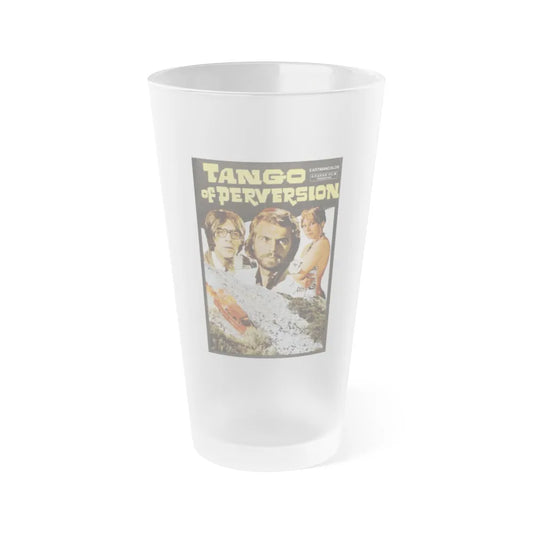 TANGO OF PERVERSION 1973 Movie Poster - Frosted Pint Glass 16oz-Go Mug Yourself