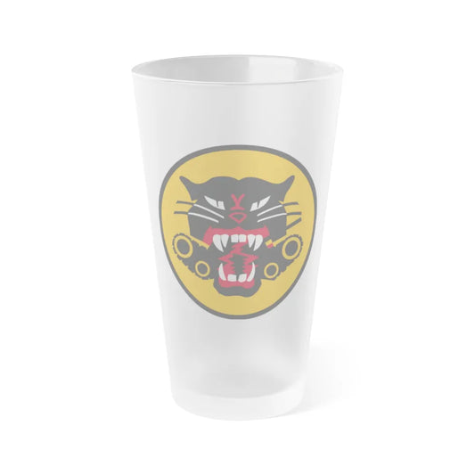 Tank Destroyer Forces (U.S. Army) Frosted Pint Glass 16oz-Go Mug Yourself