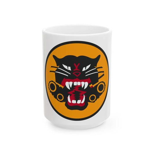 Tank Destroyer Forces (U.S. Army) White Coffee Mug-15oz-Go Mug Yourself