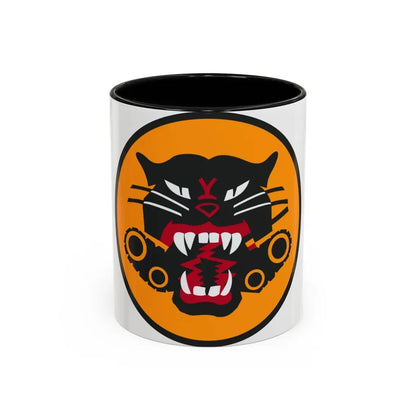 Tank Destroyer Forces (U.S. Army) Accent Coffee Mug 11oz Black - Go Mug Yourself