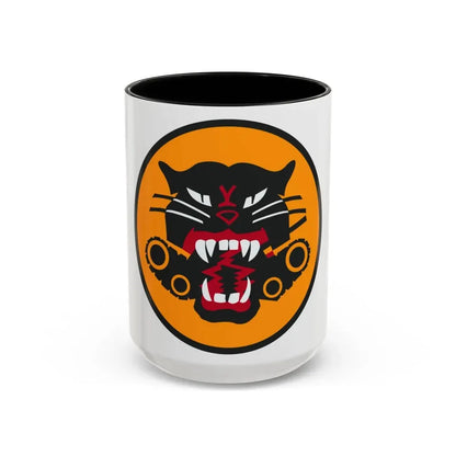 Tank Destroyer Forces (U.S. Army) Accent Coffee Mug 15oz Black - Go Mug Yourself