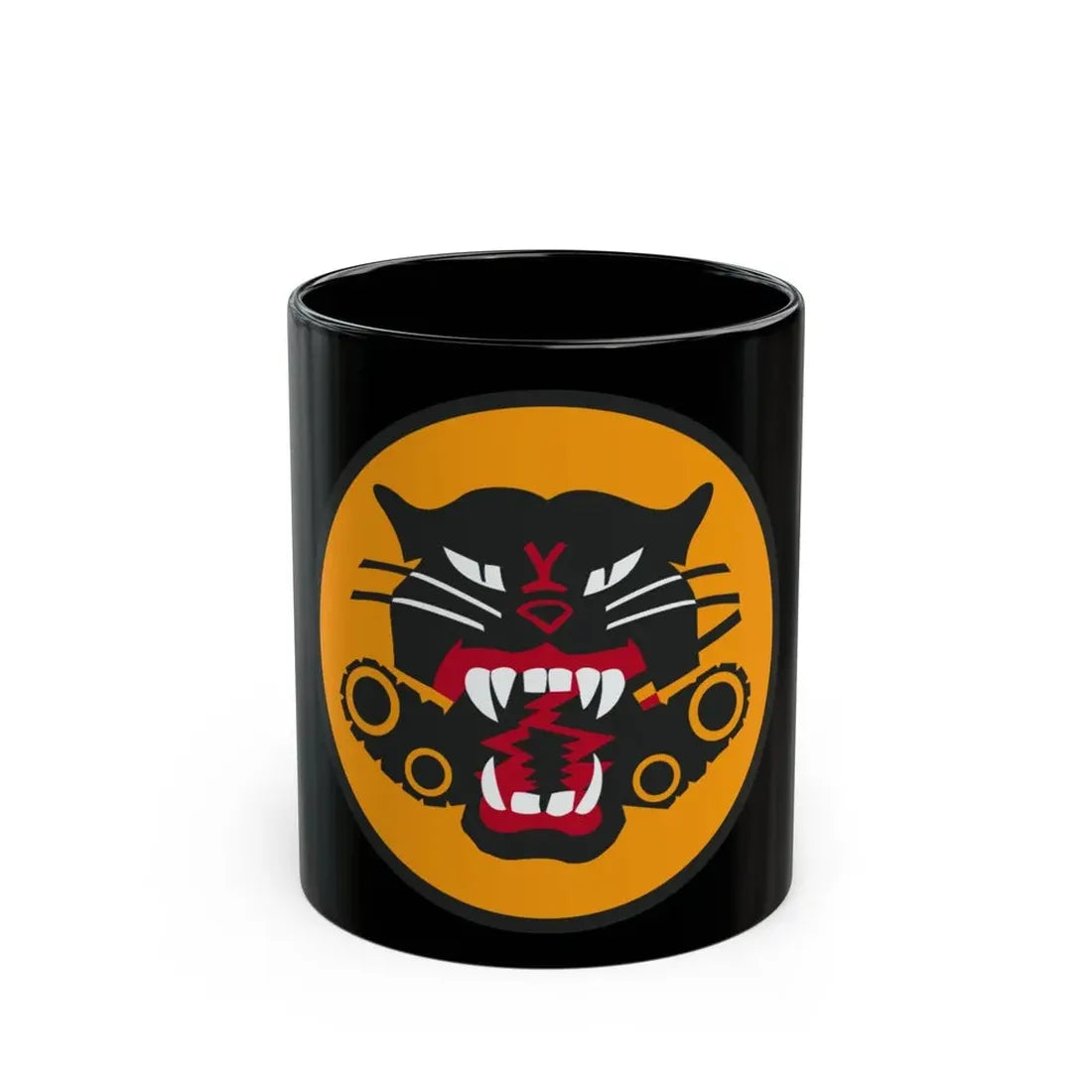 Tank Destroyer Forces (U.S. Army) Black Coffee Mug 11oz - Go Mug Yourself