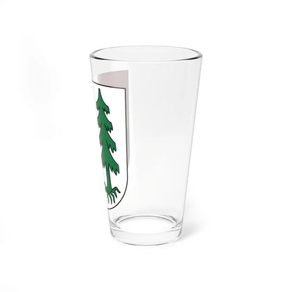Tann coat of arms (Switzerland) (Coat of Arms) Pint Glass 16oz - Go Mug Yourself