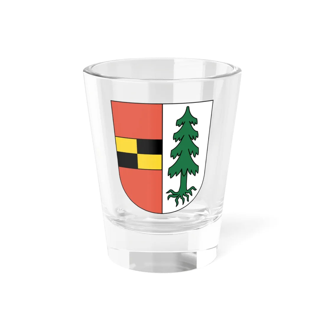 Tann coat of arms (Switzerland) (Coat of Arms) Shot Glass 1.5oz 1.5oz - Go Mug Yourself