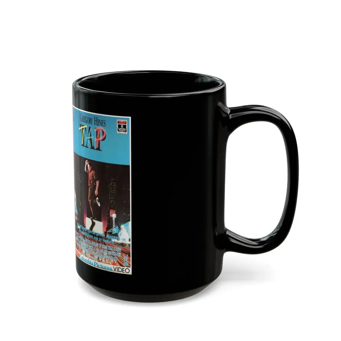 TAP (VHS COVER) - Black Coffee Mug - Go Mug Yourself