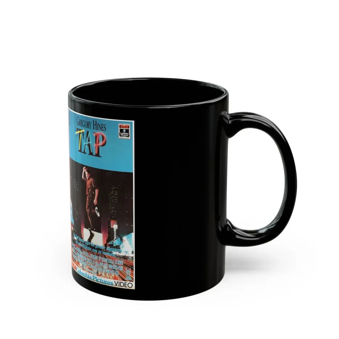 TAP (VHS COVER) - Black Coffee Mug - Go Mug Yourself