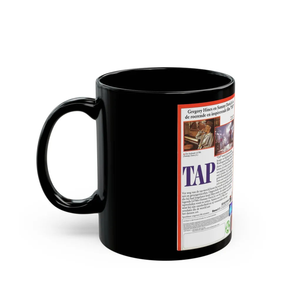 TAP (VHS COVER) - Black Coffee Mug-Go Mug Yourself