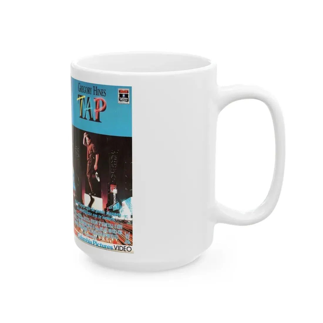TAP (VHS COVER) - White Coffee Mug - Go Mug Yourself