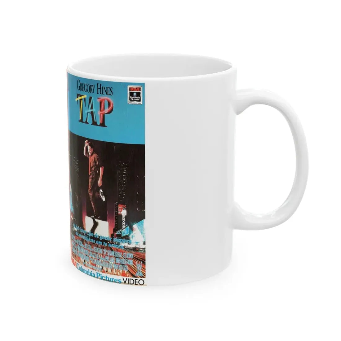 TAP (VHS COVER) - White Coffee Mug - Go Mug Yourself