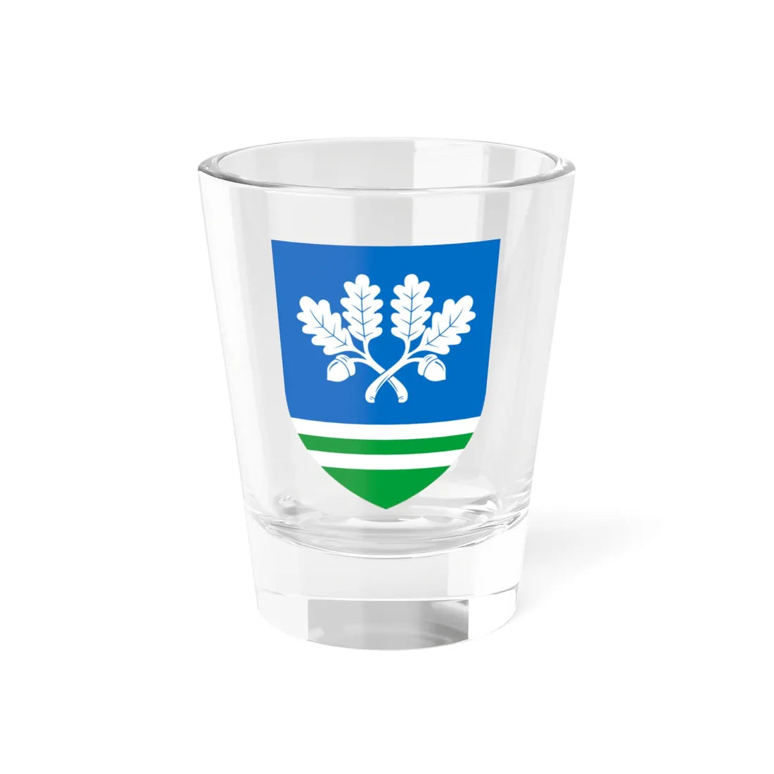 Tapa valla vapp 2017 (Estonia) (Coat of Arms) Shot Glass 1.5oz 1.5oz - Go Mug Yourself