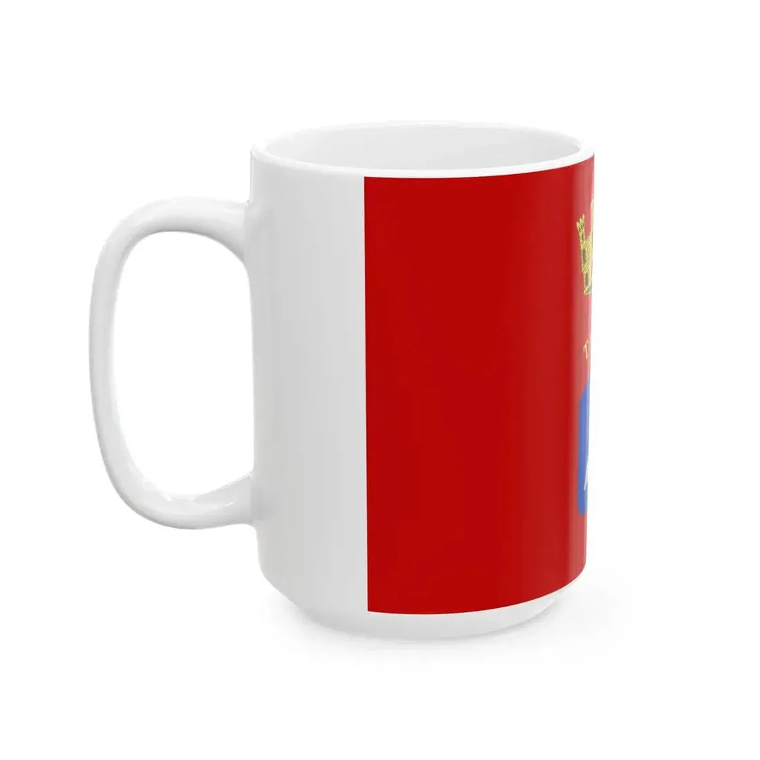Taranto-Bandiera (Italy) White Coffee Mug - Go Mug Yourself