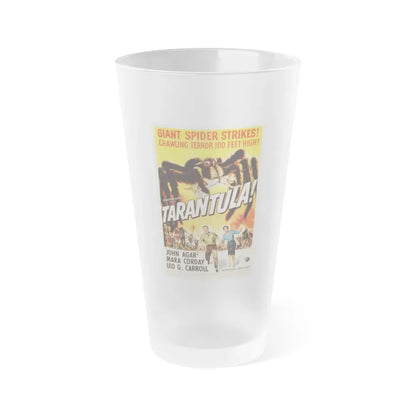 TARANTULA! 1955 Movie Poster - Frosted Pint Glass 16oz Default Title - Go Mug Yourself
