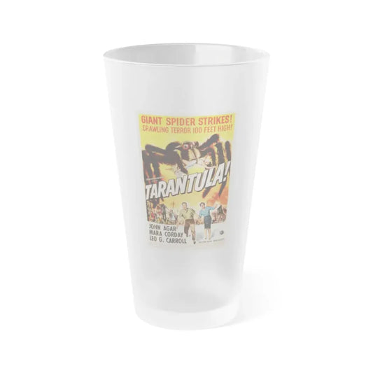 TARANTULA! 1955 Movie Poster - Frosted Pint Glass 16oz Default Title - Go Mug Yourself