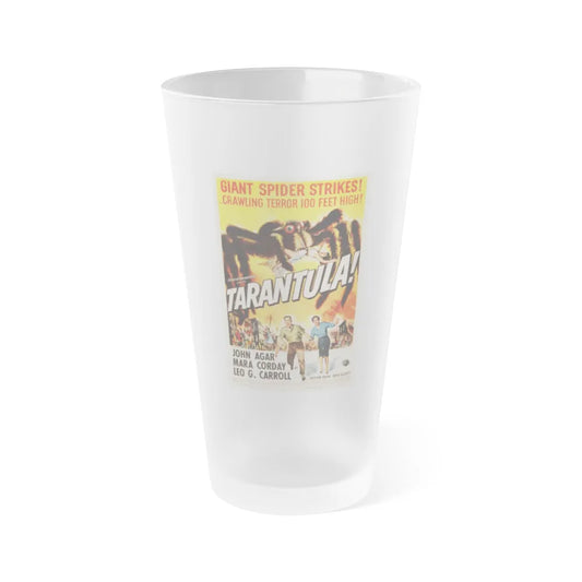 TARANTULA! 1955 Movie Poster - Frosted Pint Glass 16oz-Go Mug Yourself